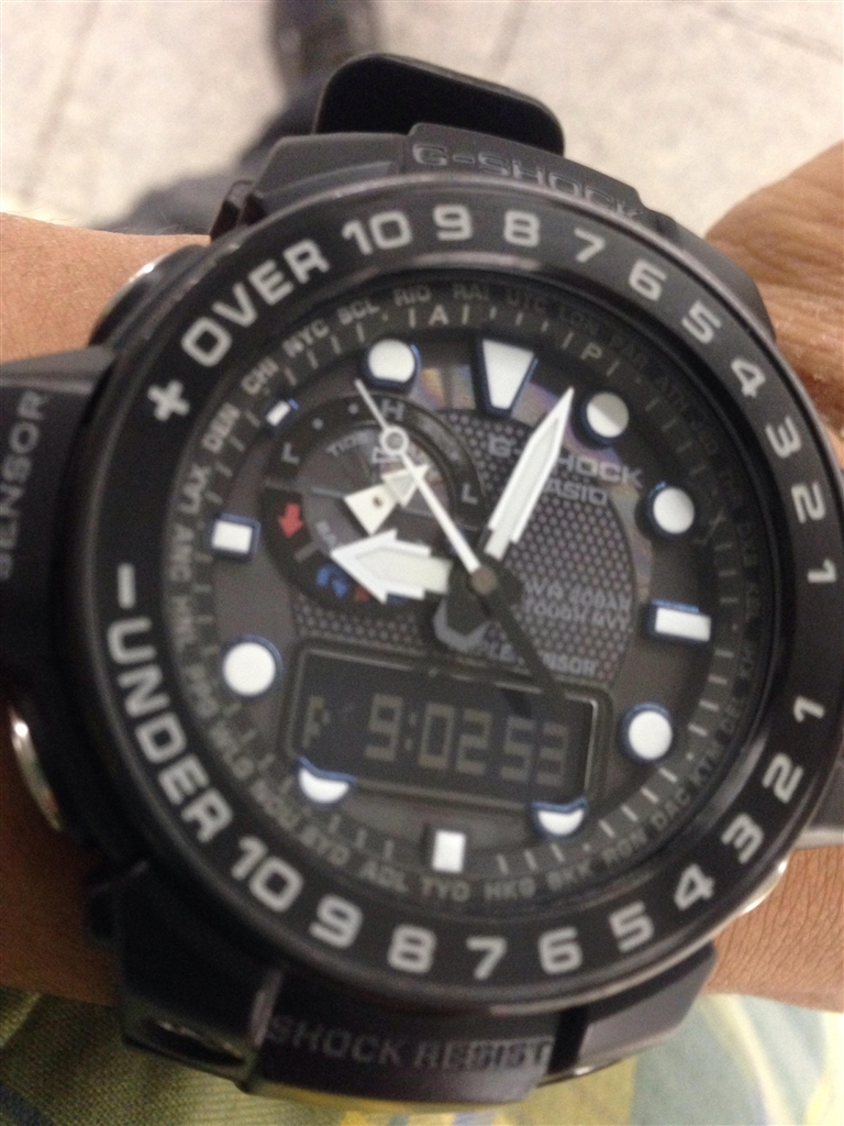 価格.com - カシオ G-SHOCK ガルフマスター GWN-1000B-1AJF まさかっ