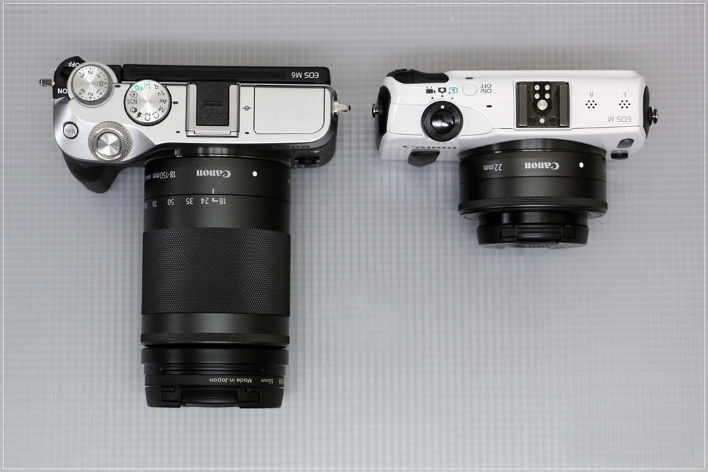 価格.com - 『M / M6 外観比較②』CANON EOS M6 EF-M18-150 IS STM