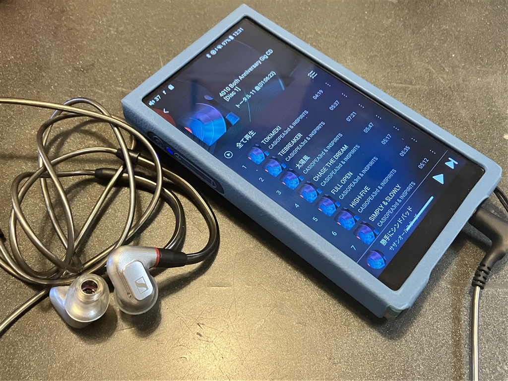 価格.com - 『専用ケースを付けるとこんなです。』FiiO JM21 FIO-JM21