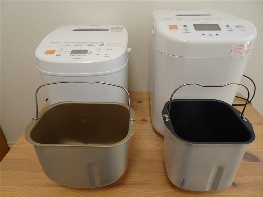 本体は小型化なのにパンはサイズアップしたブランパン対応HB