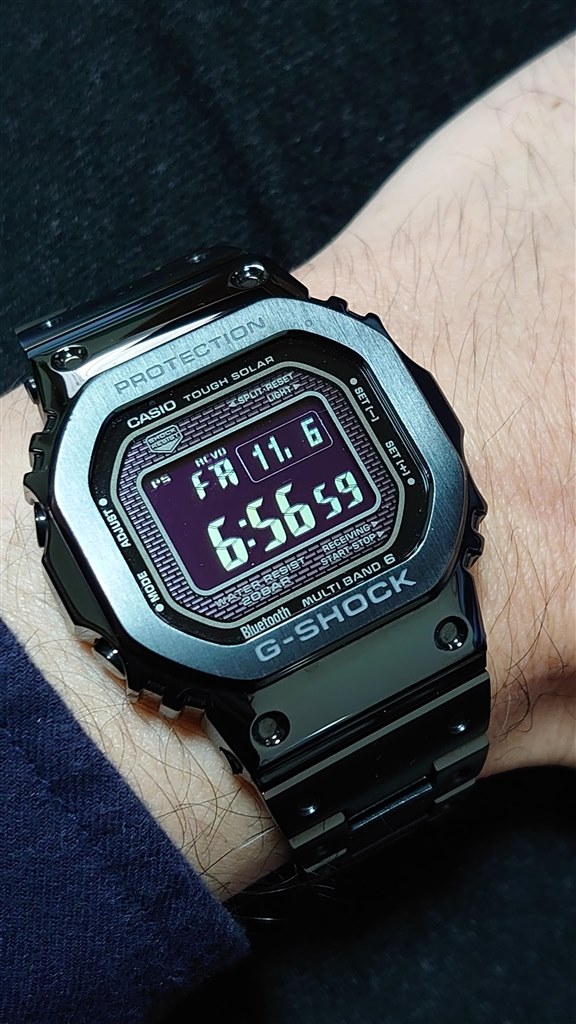 ◇アクセサリー感覚で装着出来るオールブラック◇』 カシオ G-SHOCK