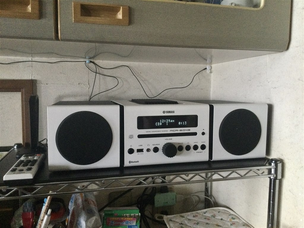 生産完了品ですがコスパ高し！音質に不満無し！』 ヤマハ MCR-B043(W