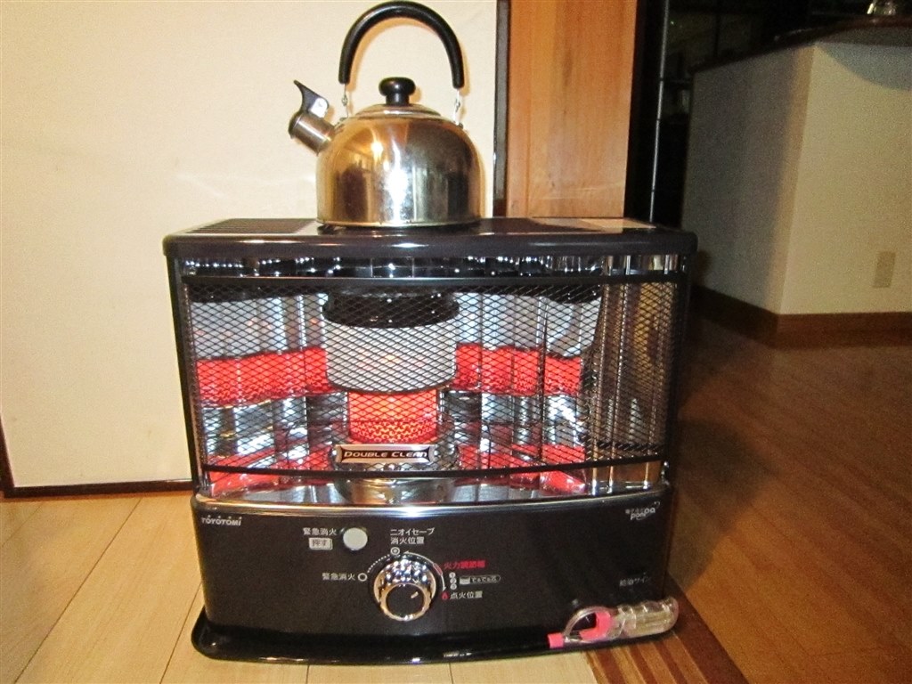 立ち上げも、消火も臭いがほとんど無い』 トヨトミ ダブルクリーン RC