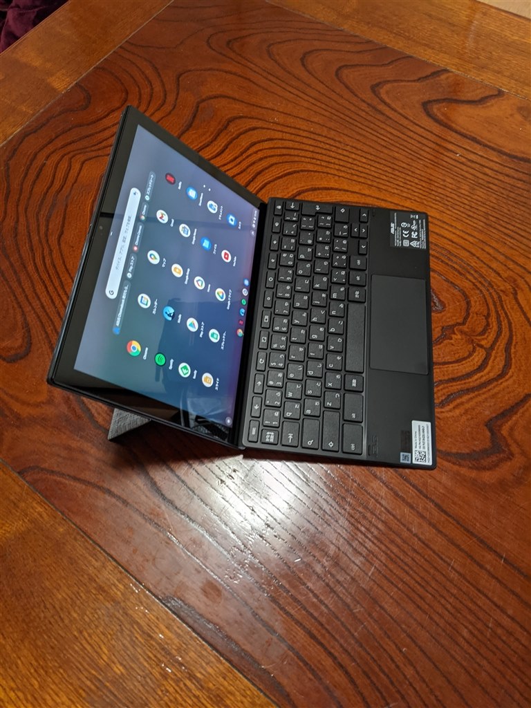 初めてのchromebook』 ASUS Chromebook Detachable CM3 CM3000DVA