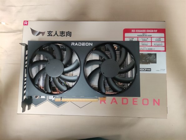 玄人志向 RD-RX6600-E8GB/DF [PCIExp 8GB] レビュー評価・評判 - 価格.com
