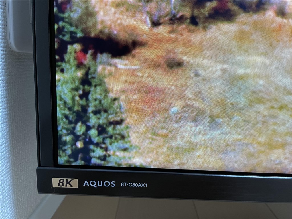 TVも観ないのにやっちゃいました。』 シャープ AQUOS 8K 8T-C80AX1 [80