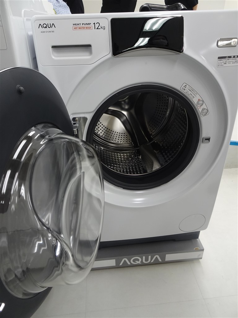 AQUAの水平ドラム洗のエントリーモデル』 AQUA まっ直ぐドラム AQW