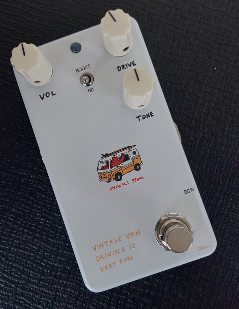 広くいつでも使える優秀なオーバードライブ』 Animals Pedal Vintage