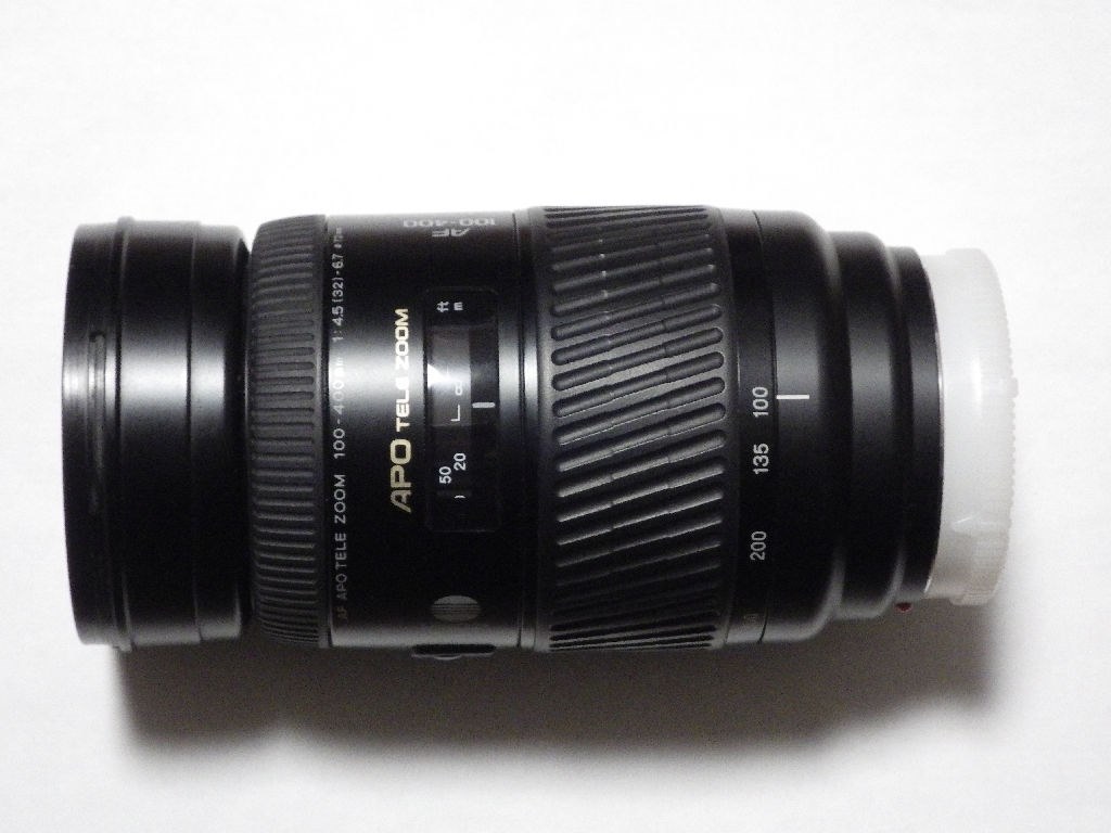 APO仕様の比較的小型な100-400mmズーム』 コニカ ミノルタ AFアポテレ