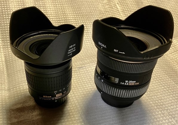 ニコン AF-P DX NIKKOR 10-20mm f/4.5-5.6G VR レビュー評価・評判
