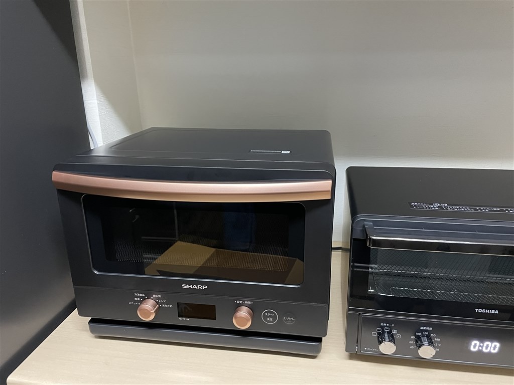 最高にオシャレな単機能レンジ』 シャープ RE-TD184-B [ブラック系