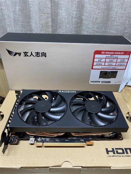 玄人志向 RD-RX6600-E8GB/DF [PCIExp 8GB] 価格比較 - 価格.com