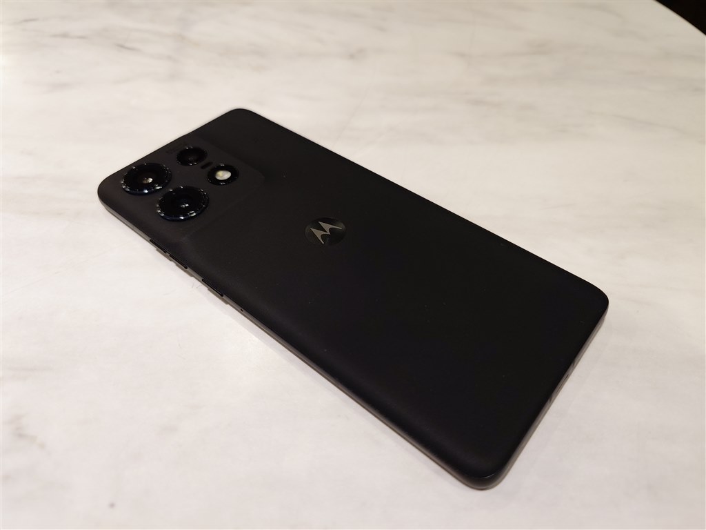 1週間使って』 MOTOROLA motorola edge 50s pro SoftBank [ブラック