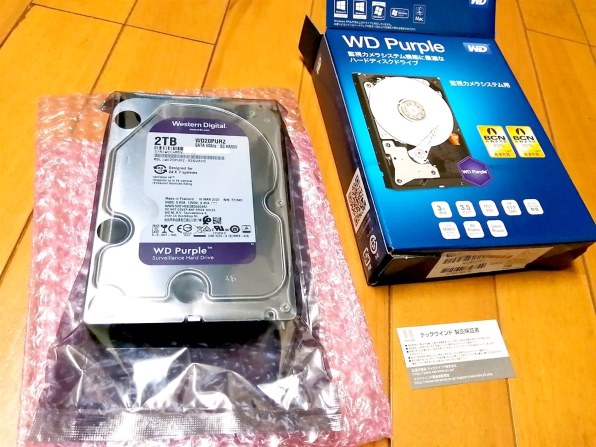 WESTERN DIGITAL WD20PURZ [2TB SATA600 5400] レビュー評価・評判