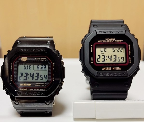 カシオ G-SHOCK アンドレス・イニエスタ選手シグネチャーモデル DW