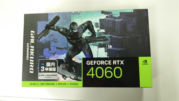 玄人志向 GALAKURO GAMING GG-RTX4060-E8GB/SF [PCIExp 8GB] 価格比較