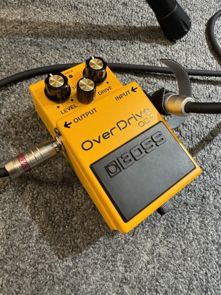 Boss OD-3 ZKシリアル 1997年9月製造 初年度 97年9月製造 ZKシリアル