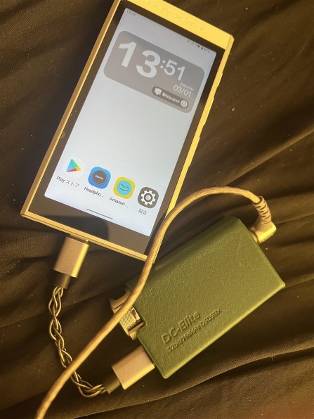 純正のシリコンケースがありますよ』 HiBy Music HiBy Digital M300 の