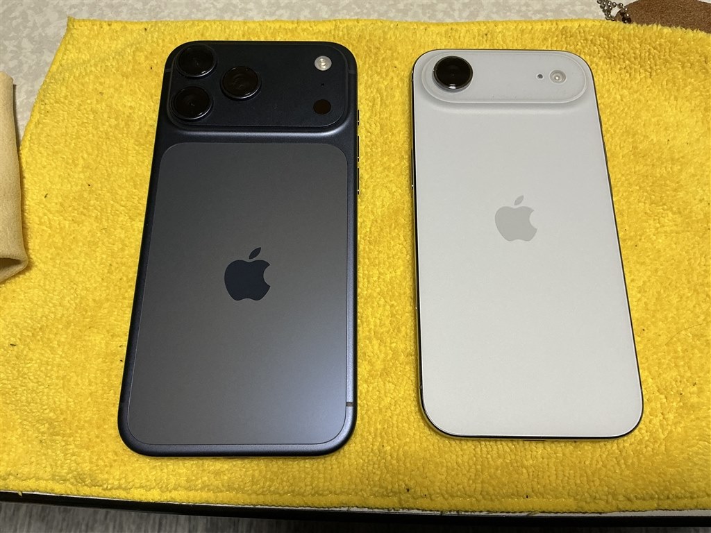 軽くて良いです』 Apple iPhone Air 256GB SIMフリー [スカイブルー
