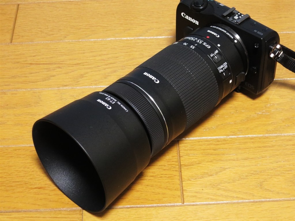 ☆極上品☆ CANON EF-S 55-250mm F4-5.6 IS STM キヤノン（Canon