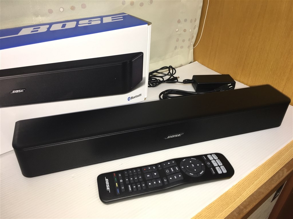 今更ですがサウンドバーBOSEのsolo5と比較』 パイオニア HTP-SB550