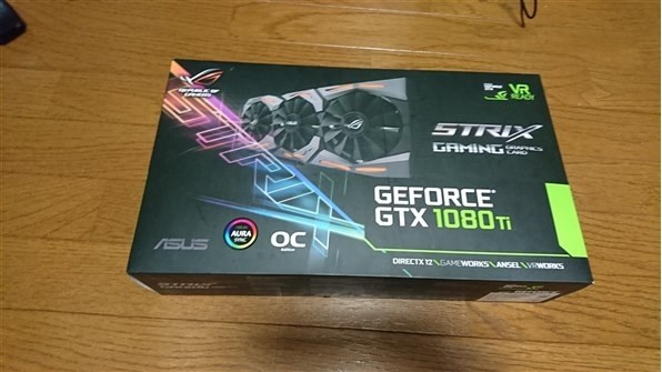 ASUS ROG-STRIX-GTX1080TI-O11G-GAMING [PCIExp 11GB] 価格比較 - 価格.com