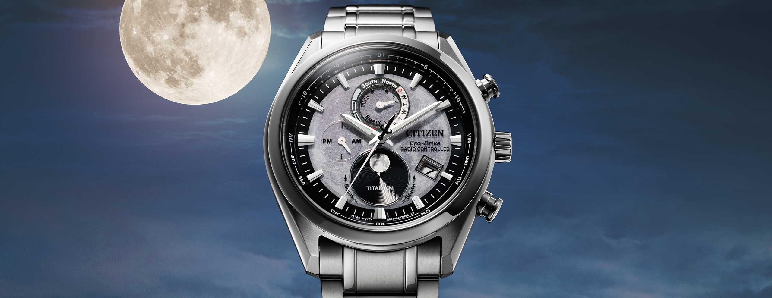 The light-powered Citizen Tsuki-yomi A-T Collection - Revolution Watch