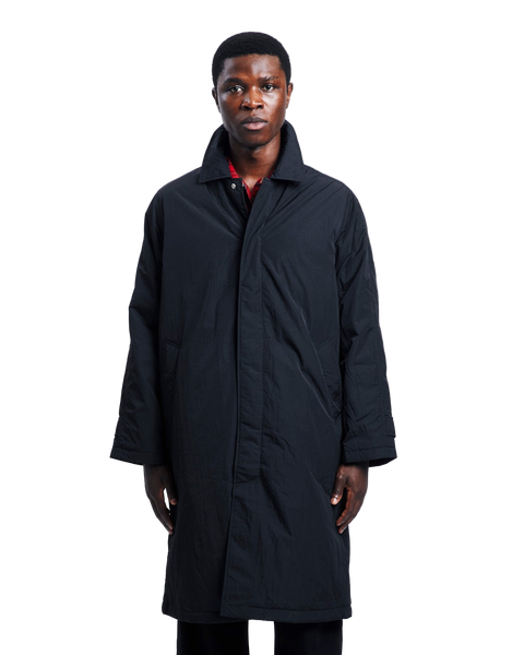 SUNFLOWER Relaxed Nylon Coat Black Mens – Rezet Store