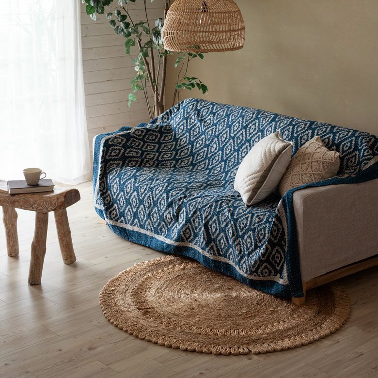 Buddha Doodles マルチカバー ソファーカバー ラグ130x172 Buddha