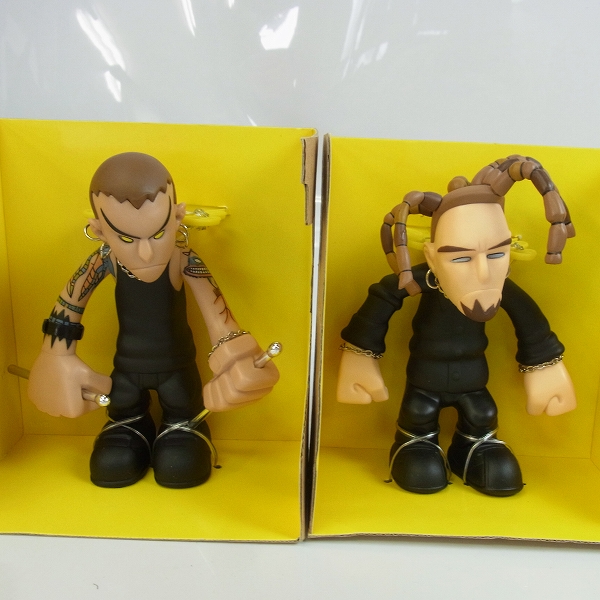 KORN/コーン フィギュア ソフビ 5体セット FIELDY/HEAD/JONATHAN/DAVID