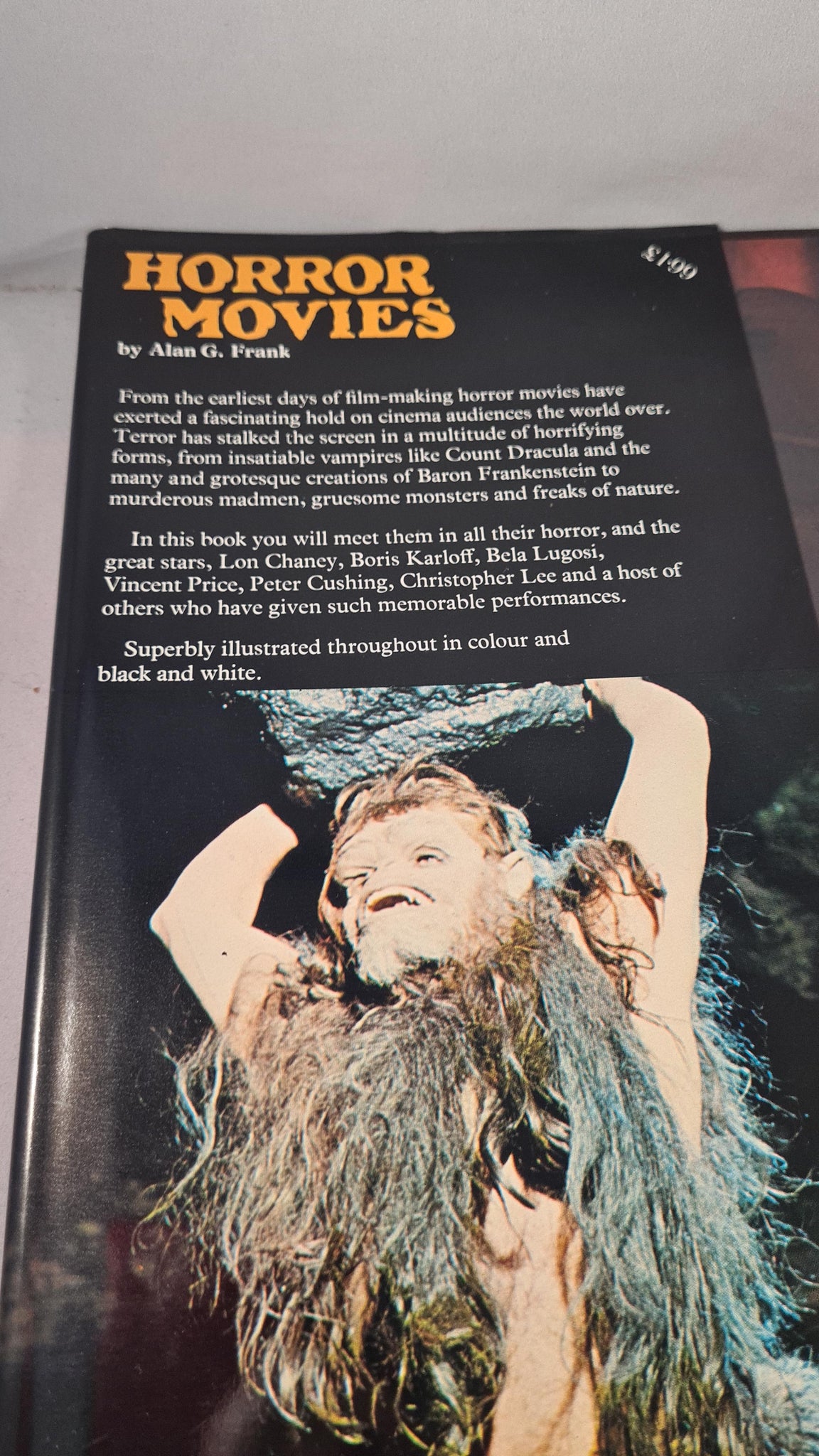 Alan G Frank - The Movie Treasury Horror Movies, Octopus Books