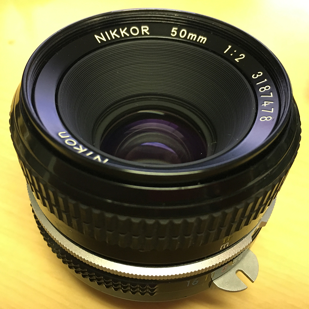 Repair: Nikkor 50mm f/2K (New-Nikkor) | Richard Haw's Classic