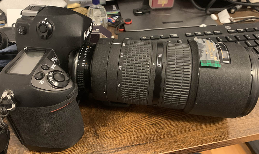 Nikon ニコン AF NIKKOR 80-200mm 1:2.8 D ED Nikon Ai AF Zoom Nikkor ED