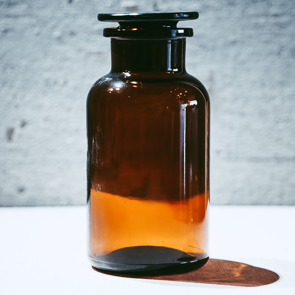 CZ 広口試薬瓶 茶色(SJ45/27) 並 500mL | リカシツ ｜ 理化学+