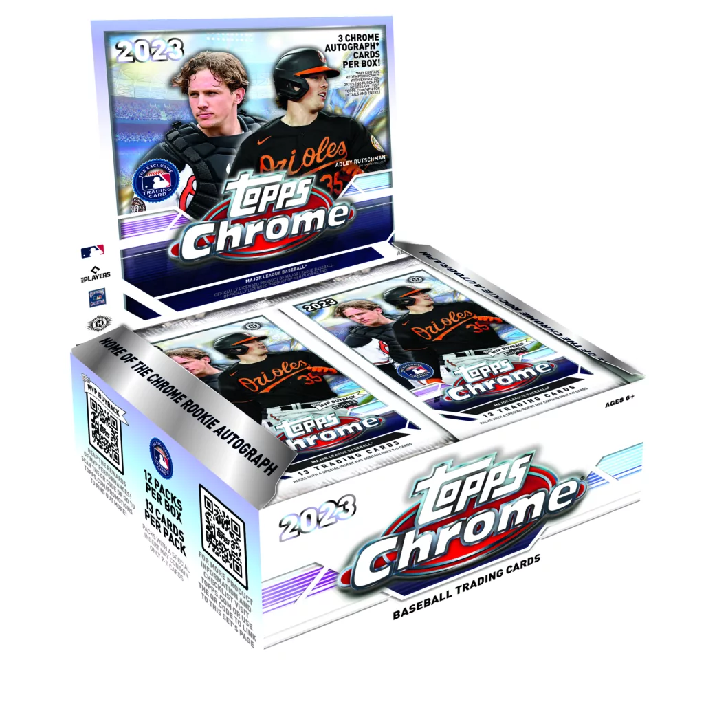 2023 Topps Chrome® Baseball Box Types - Topps Ripped