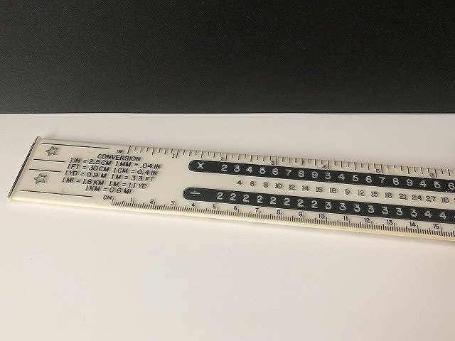 ヴィンテージ ミッキー ルーラー 定規 計算定規 ウォルトディズニー