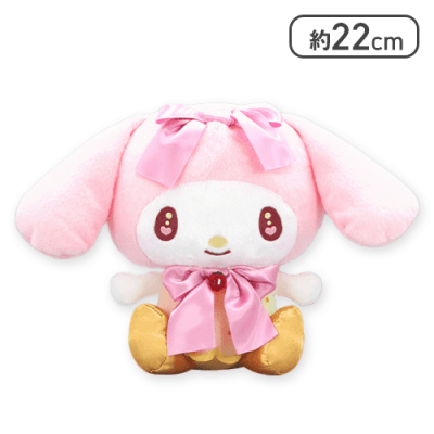 マイメロディ】サンリオキャラクターズ いちご新聞50周年BIGぬいぐるみ