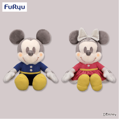 ミッキー＆ミニー 雪降るマーケット BIGぬいぐるみ | オンライン