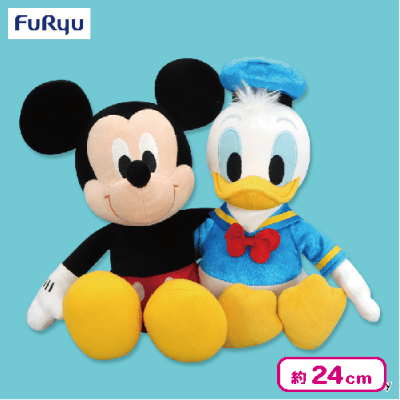 ニッカーボッカー ぬいぐるみセット ミッキー＆ドナルド