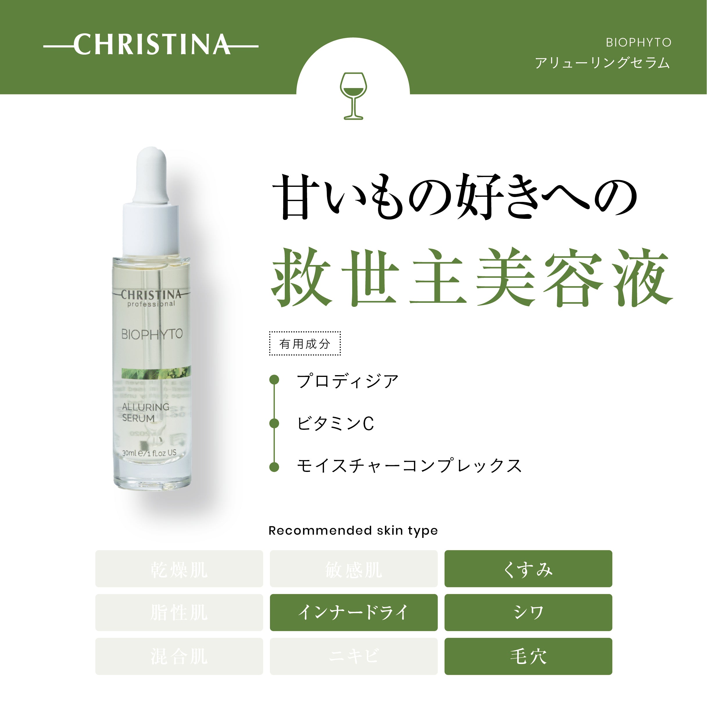 クリスティーナ】ビオフィート | アリューリングセラム – Rist TOTAL