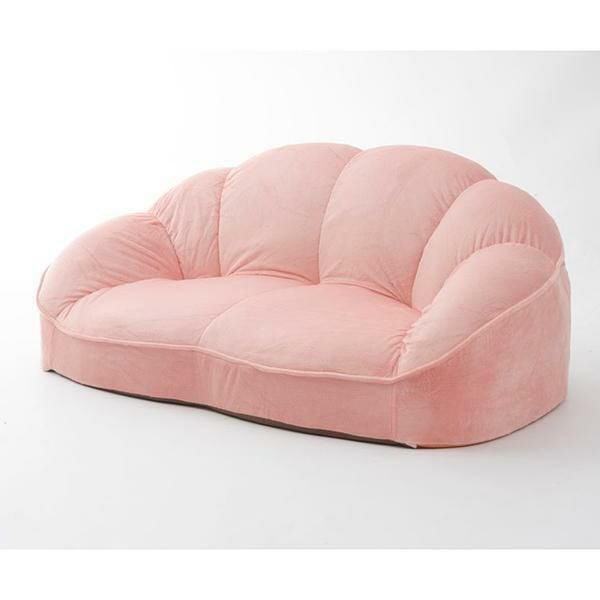 直送】シェルソファ/1.5人掛け｜かわいいお姫様インテリア家具・雑貨の