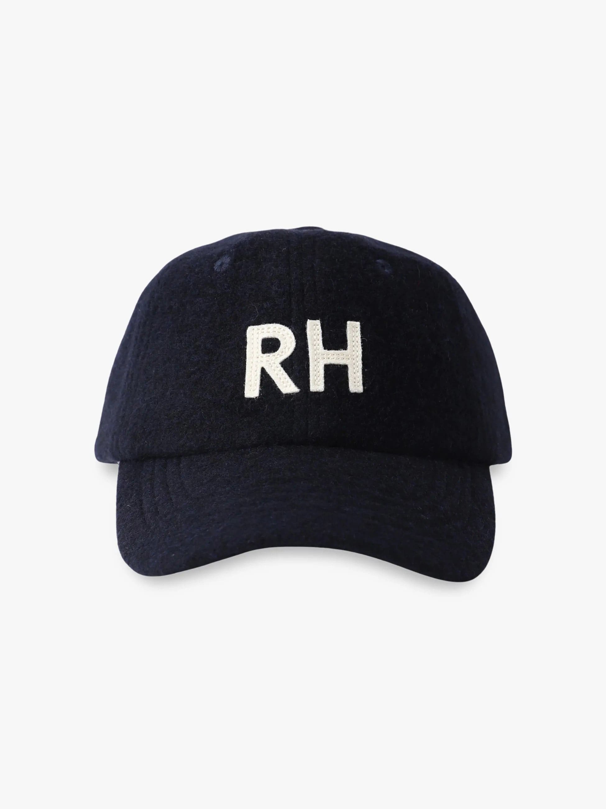 メルトン パッチ キャップ（ネイビー/レッド）｜Ron Herman(ロン