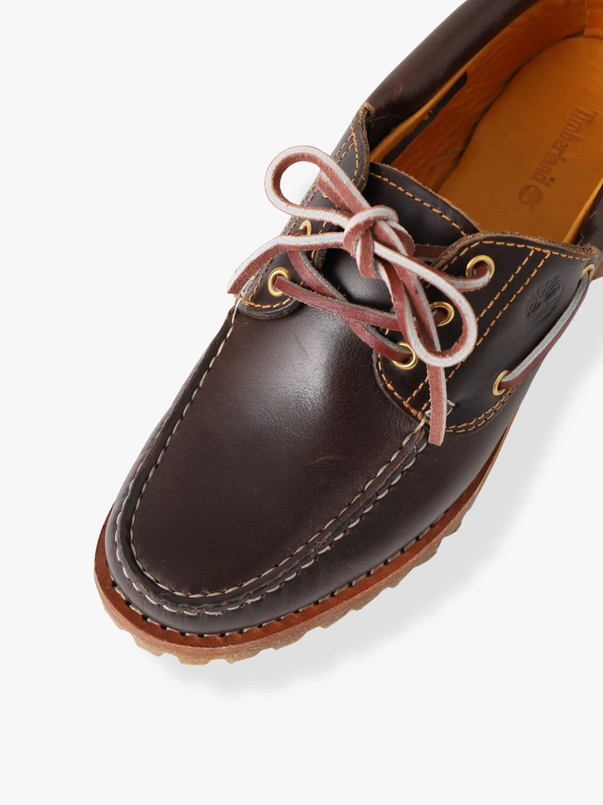 ティンバー 3rye ダークブラウンレザー モカシン 値下げ交渉あり 美品