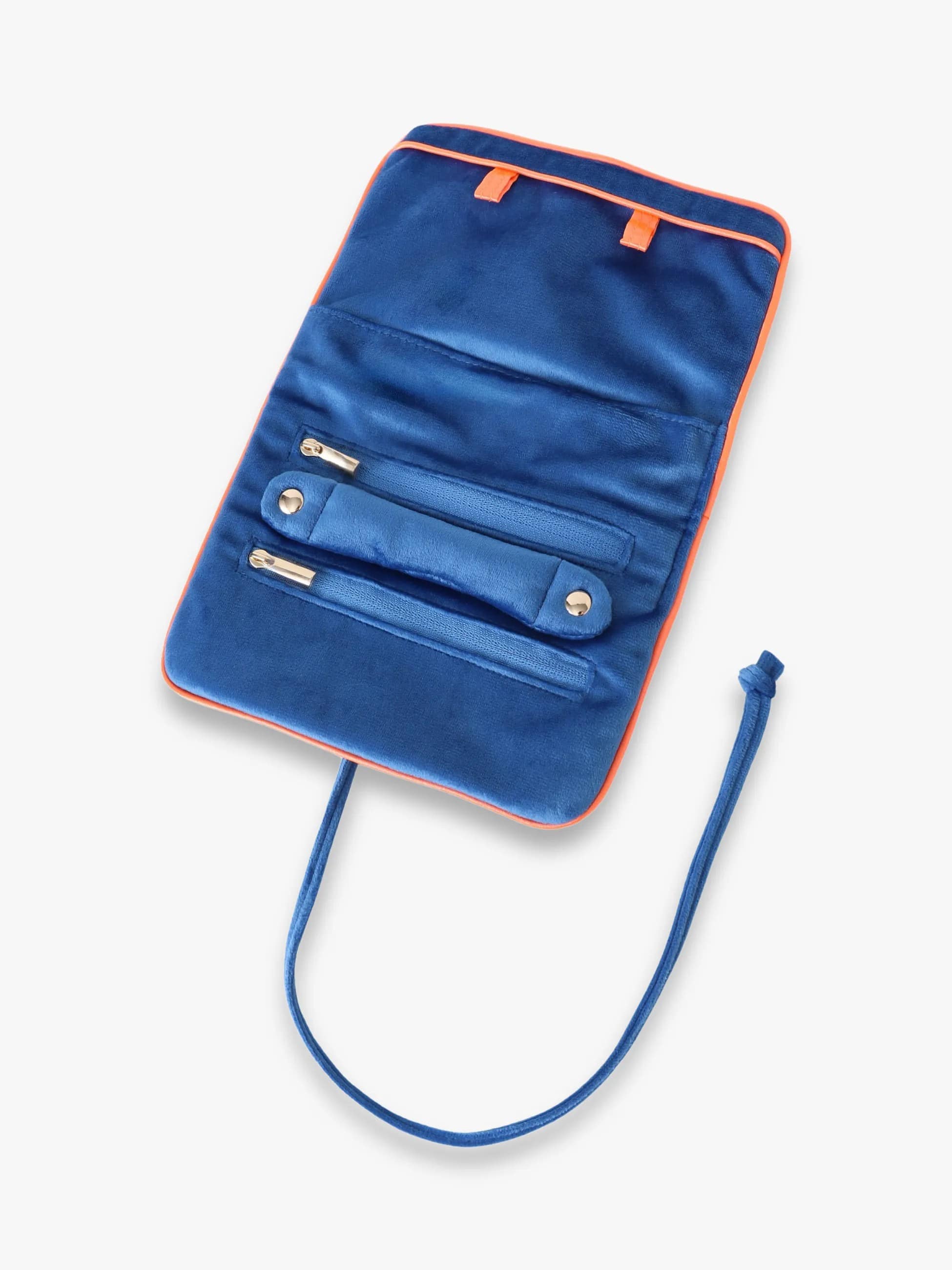 ジュエリー トラベル ポーチ（ブルー/パープル/グレー）｜Ron Herman