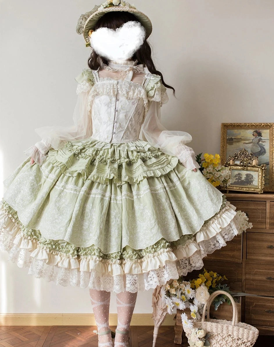 十四行詩 レースのキャミソールコルセット – ロリータファッション通販