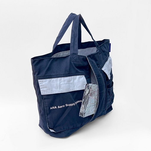 ANA整備士の作業着を再利用したトートバッグの販売開始 ～世界に一つ