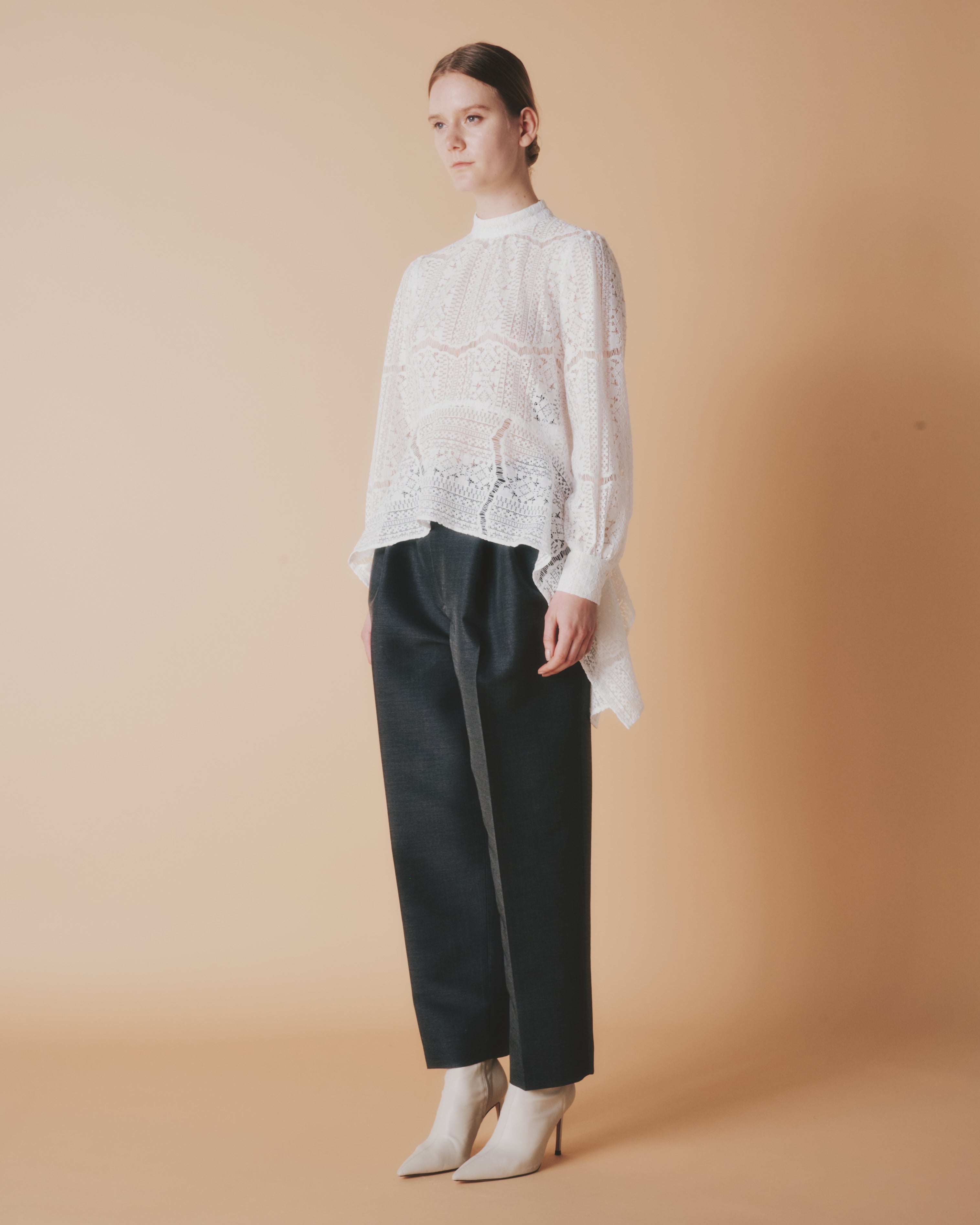 COTTON CORD LACE DRAPE TOPS – Room no.8 ONLINE SHOP