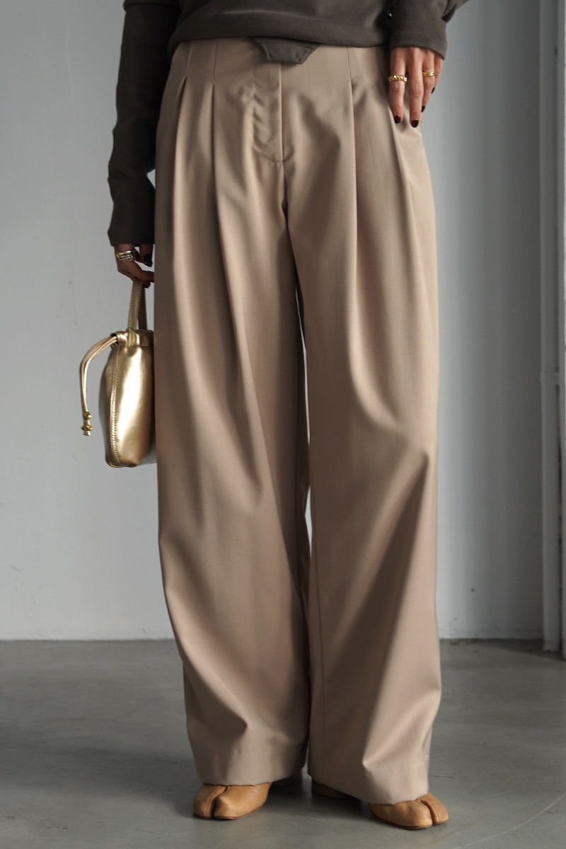 room306 CONTEMPORARY / Wide Tuck Pants