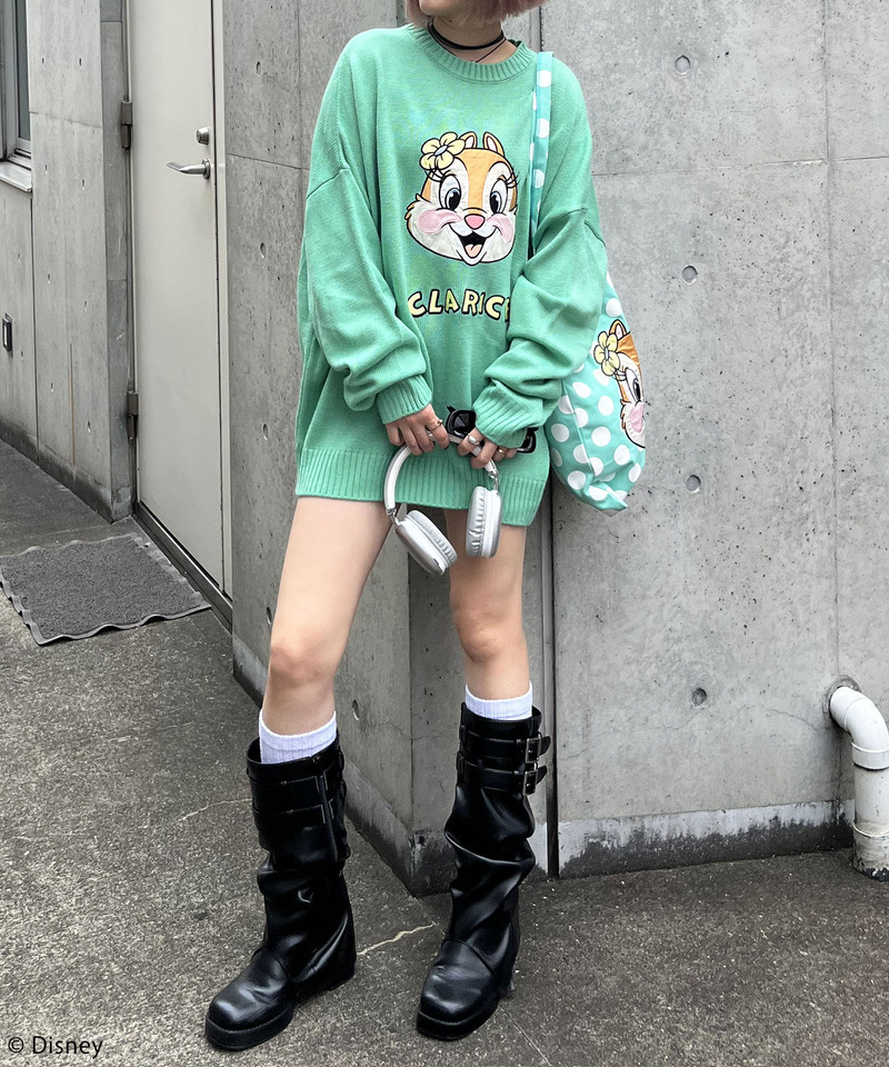 Disney/ディズニー/クラリス】サテン刺しゅうトートバッグ｜4GEEKs by