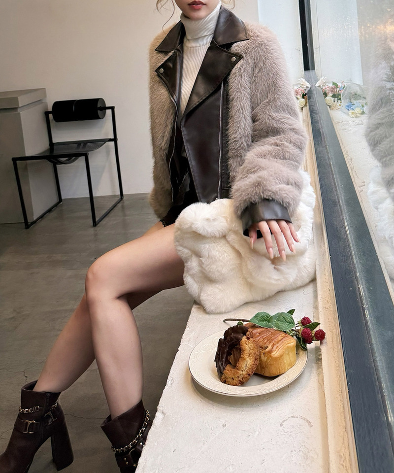 ファーライダースジャケット｜ROYAL PARTY ロイヤルパーティー 商品